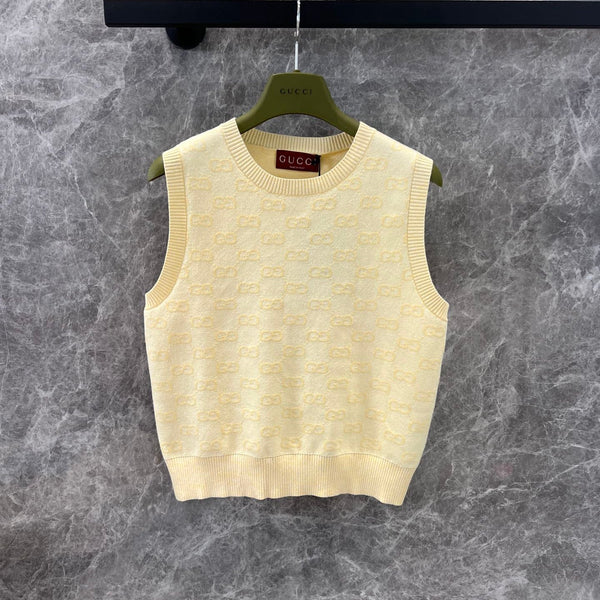 GG 25 Vest Light Yellow Wool 0036