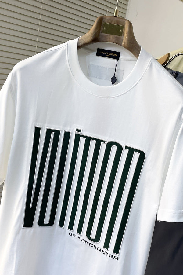 T-SHIRT LV COTONE BIANCO 239604