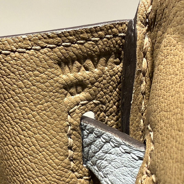 HM BIRKIN 25CM BABY BLUE TOGO LEATHER SILVER HARDWARE 237514