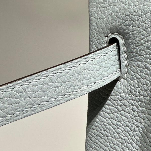 HM BIRKIN 25CM BABY BLUE TOGO LEATHER SILVER HARDWARE 237514