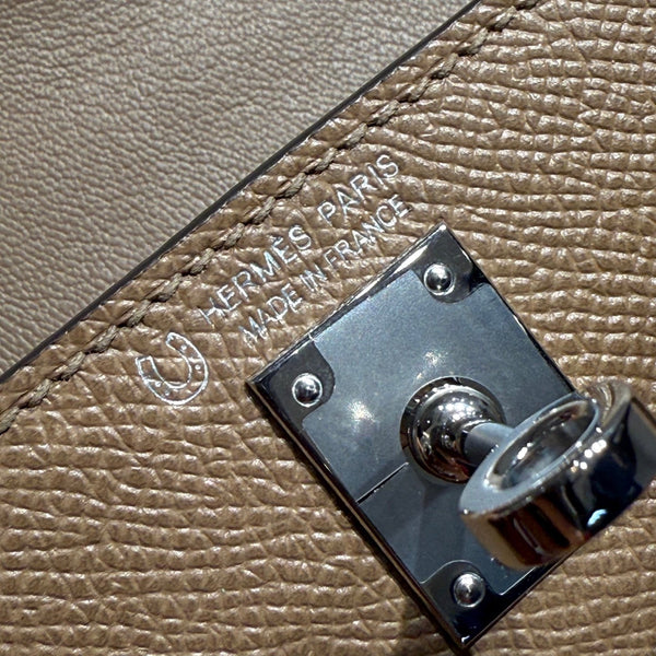 HM Mini Kelly 19 Seppia Epsom 243145