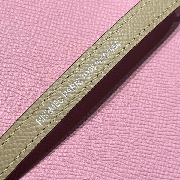 HM Mini Kelly 19 Rosa Pastello Epsom 243120