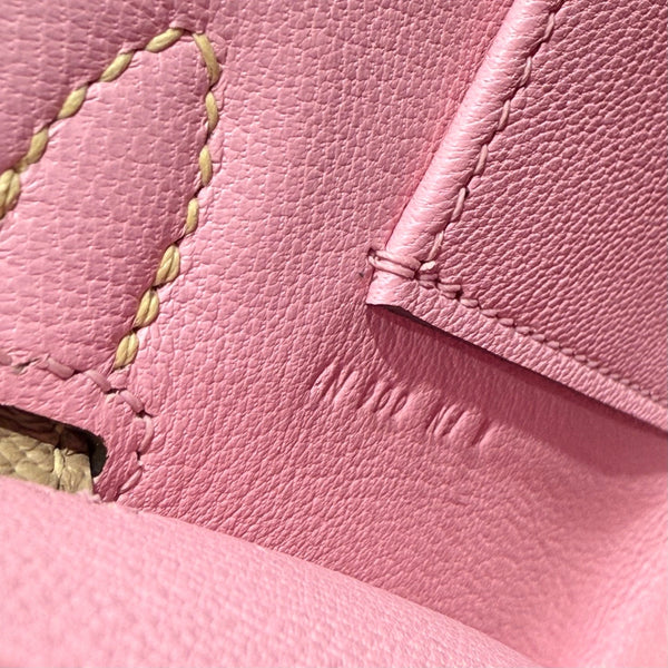 HM Mini Kelly 19 Rosa Pastello Epsom 243120