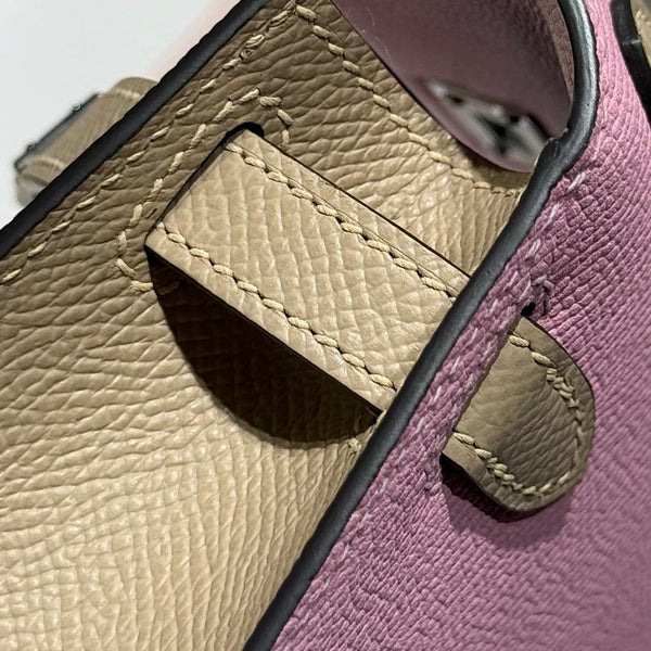 HM Mini Kelly 19 Rosa Pastello Epsom 243120