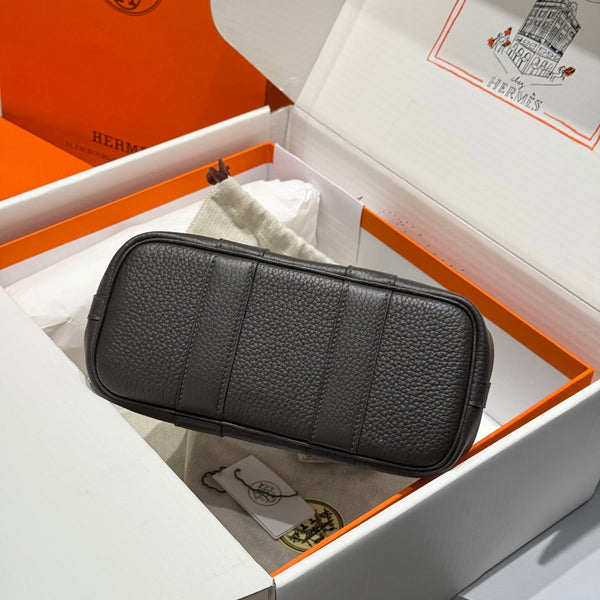 HM Neo Garden 23 bag Black Canvas and Negonda Calfskin 243328