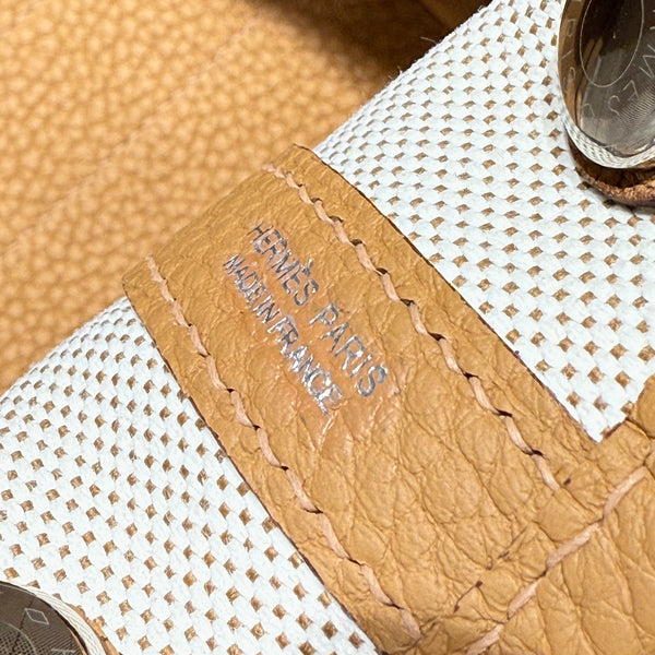 HM Neo Garden 23 bag Camel Canvas and Negonda Calfskin 243331