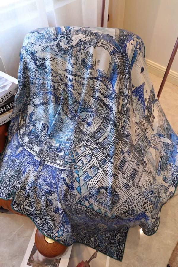 SCARF 140 CM COLORFUL 393125