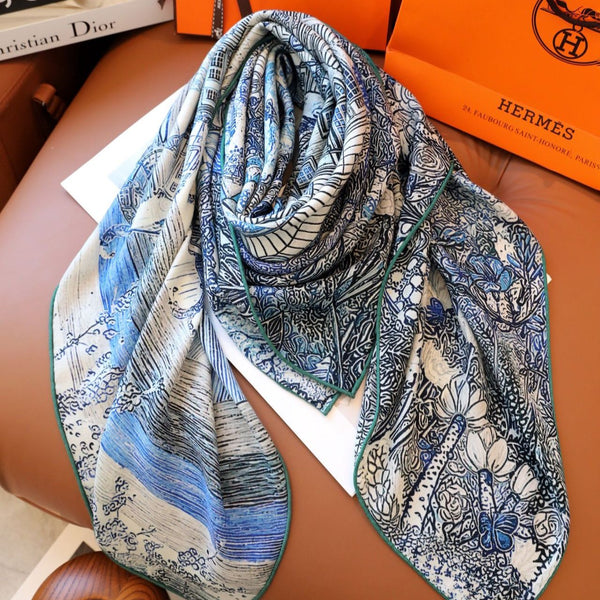 SCARF 140 CM COLORFUL 393125