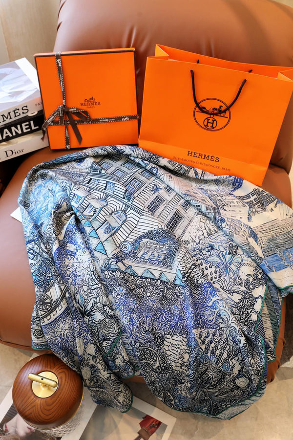 SCARF 140 CM COLORFUL 393125