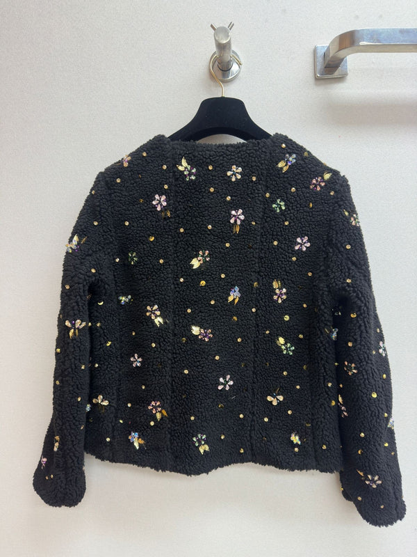 CC 25 Tweed Jacket Butterfly Black Laine Wool Polyester 251958