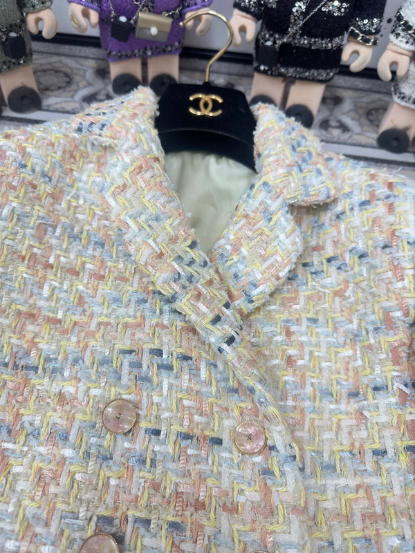 CC Coat Dress Multicolor Cotton Polyamide 251915