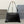 CRUSH SHOULDER BAG 31 IN BLACK CRUSHED CALFSKIN LEATHER STRAP SILVER HARDWARE