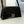 CRUSH SHOULDER BAG 25 IN BLACK CRUSHED CALFSKIN LEATHER STRAP SILVER HARDWARE