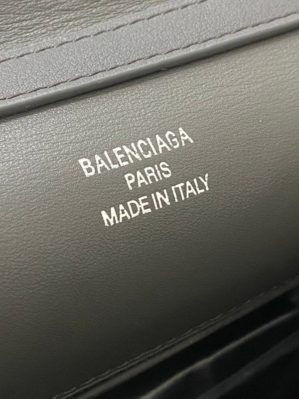 RODEO MEDIUM BAG 35 IN GREY SMOOTH CALFSKIN SILVER HARDWARE