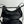 LE CAGOLE LARGE SHOULDER BAG 33 WITH RHINESTONES IN BLACK ARENA LAMBSKIN SILVER HARDWARE