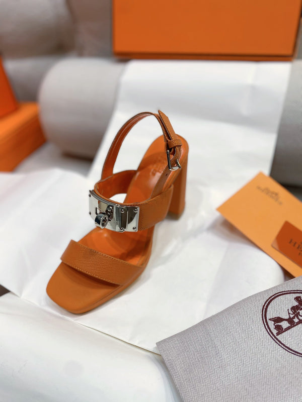 HM Ilona90 Slingback Brown Calfskin 347913