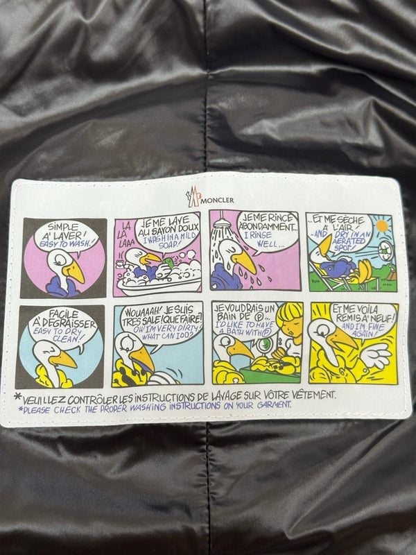 Moncler 25 Jacket Glossy Black Polyester 288452