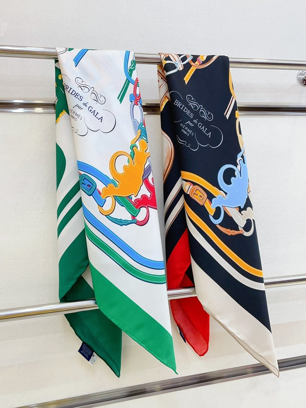 Brides De Gala Forever Scarf 90 CM In Colorful Silk Twill 279121