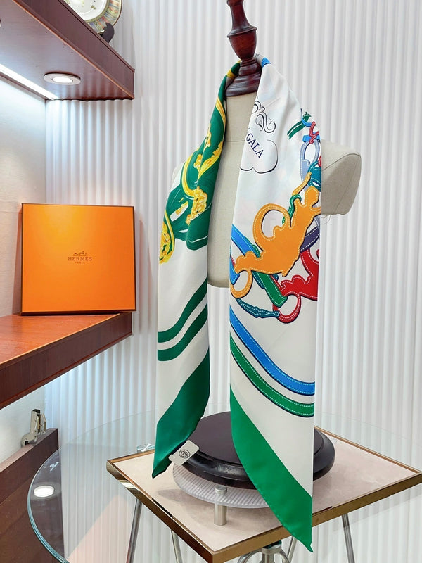 Brides De Gala Forever Scarf 90 CM In Colorful Silk Twill 279121