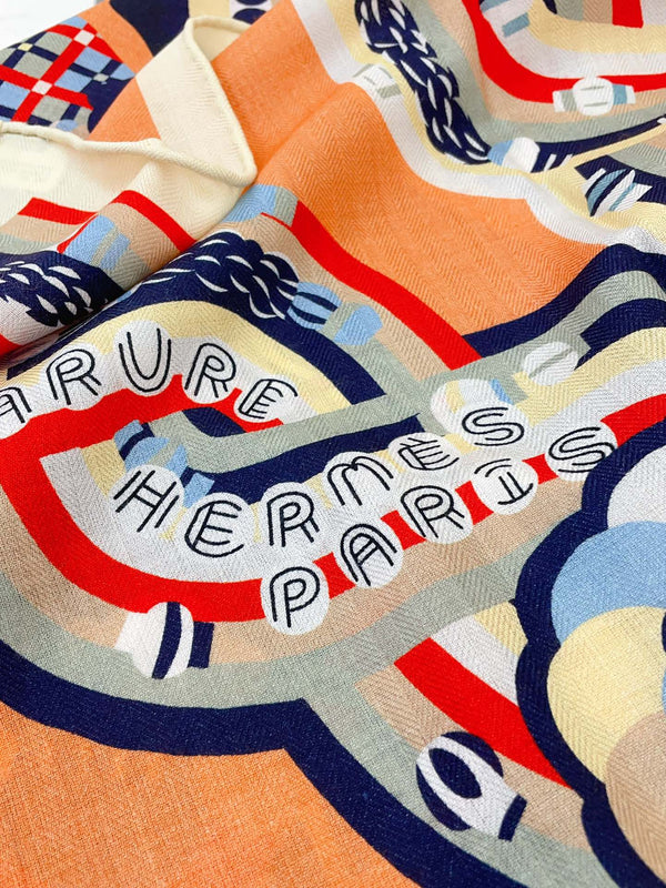 Haute Parure Scarf 135 CM Colorful Cashmere And Silk 324752