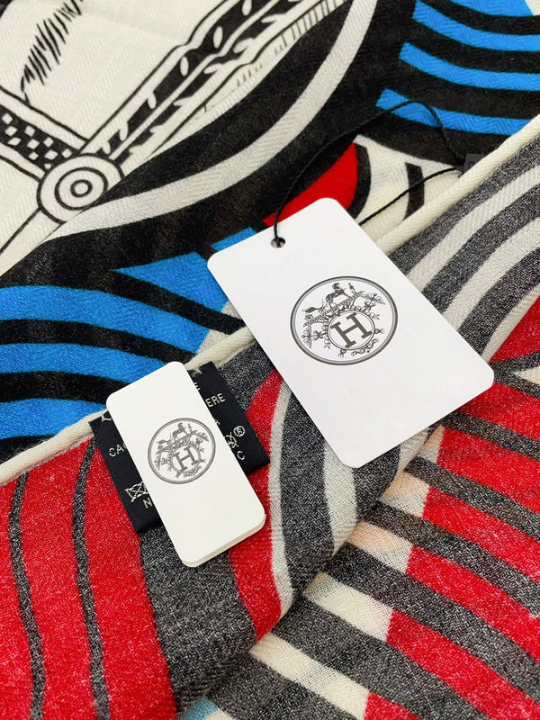 SCARF 140 CM COLORFUL 388172