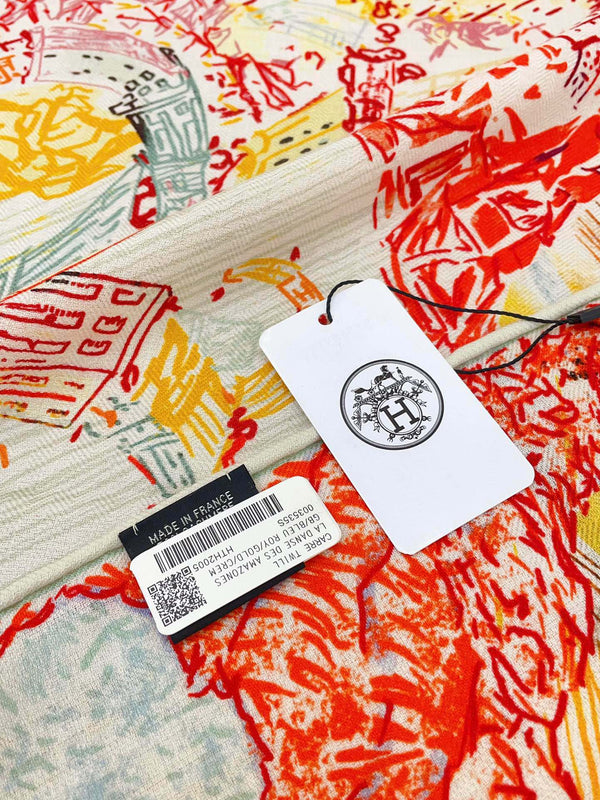 SCARF 140 CM COLORFUL 389996