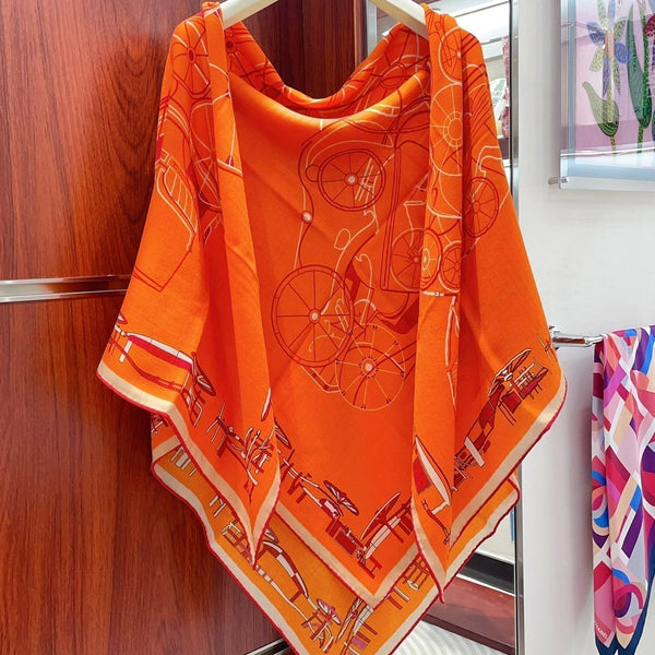 SCARF 140 CM COLORFUL 390955