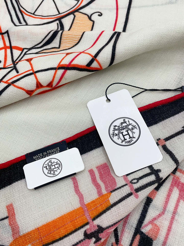 SCARF 140 CM COLORFUL 390956