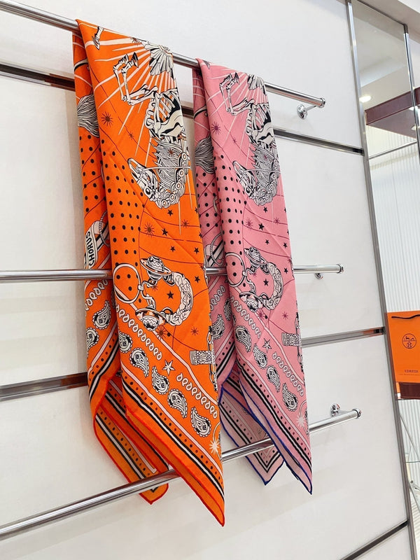 SCARF 140 CM COLORFUL 390957