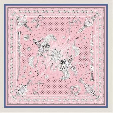 SCARF 140 CM COLORFUL 390957