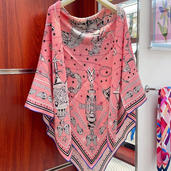 SCARF 140 CM COLORFUL 390957