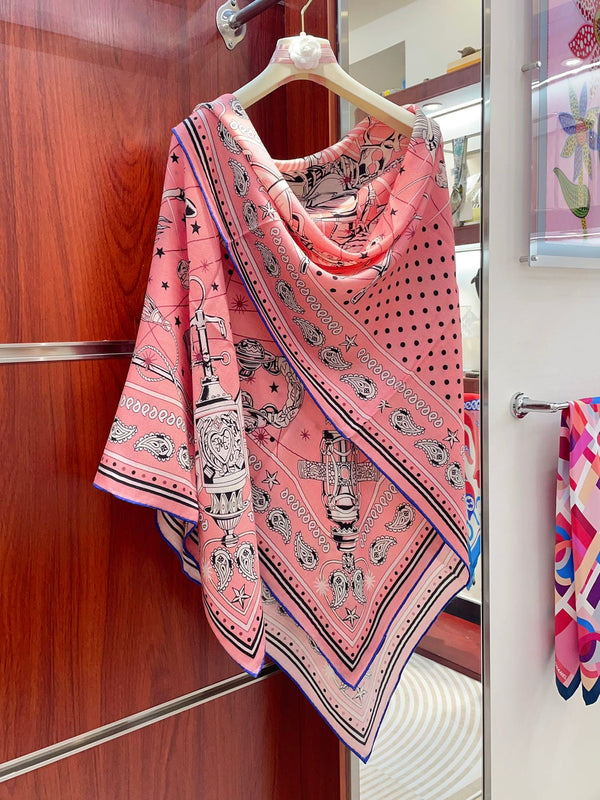 SCARF 140 CM COLORFUL 390957