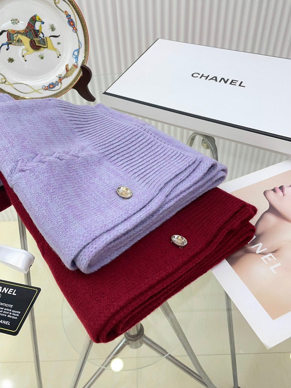 SCIARPA 180 CM IN CASHMERE VIOLA MELANGE 398267