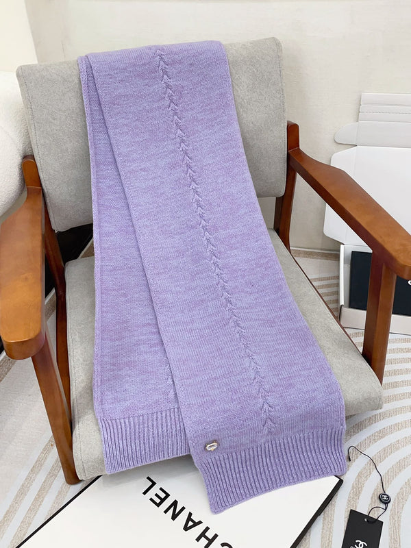 SCIARPA 180 CM IN CASHMERE VIOLA MELANGE 398267