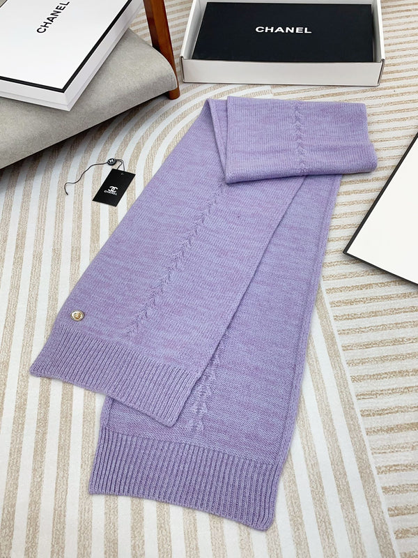 SCIARPA 180 CM IN CASHMERE VIOLA MELANGE 398267