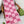 SCARF 220 CM IN BRIGHT PINK MIX WHITE WOOL 401164
