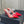 alaia mule 90 optic red heart pelle di agnello