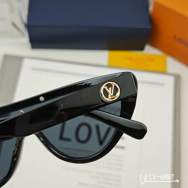 OCCHIALI DA SOLE SPLIT CAT EYE 69007 IN ACETATO