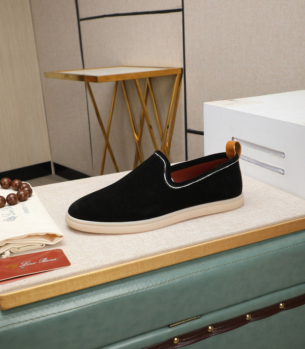 LP VENICE WALK LOAFERS BLACK SUEDE
