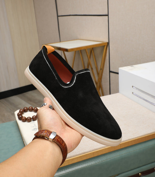 LP VENICE WALK LOAFERS BLACK SUEDE