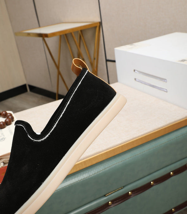 LP VENICE WALK LOAFERS BLACK SUEDE