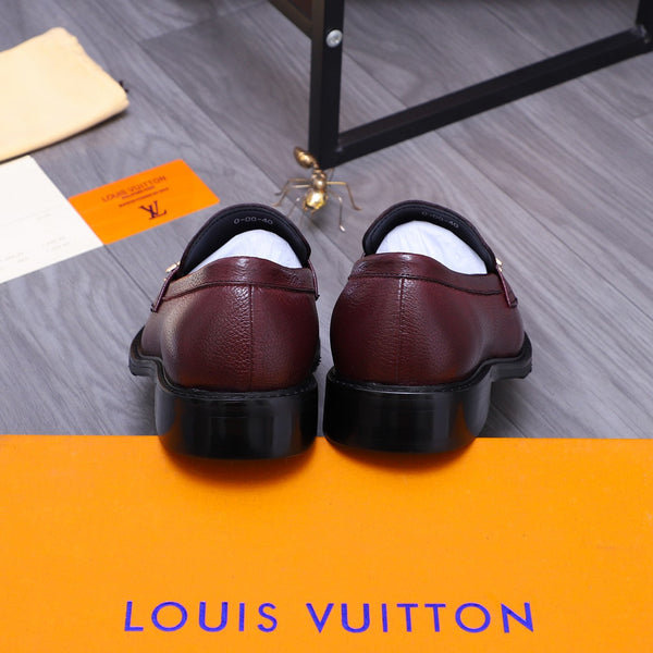 LV SAINT GERMAIN LOAFER JAM PURPLE GRAIN CALFSKIN