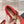 MARY JANE SHOES RED PINK WOOL TWEED