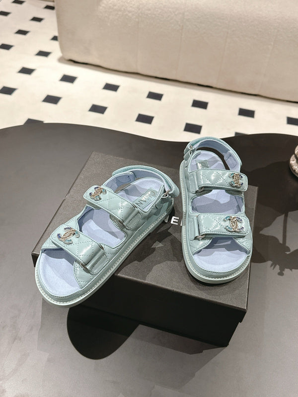 cc 25p dad sandal blue sky leather 237557