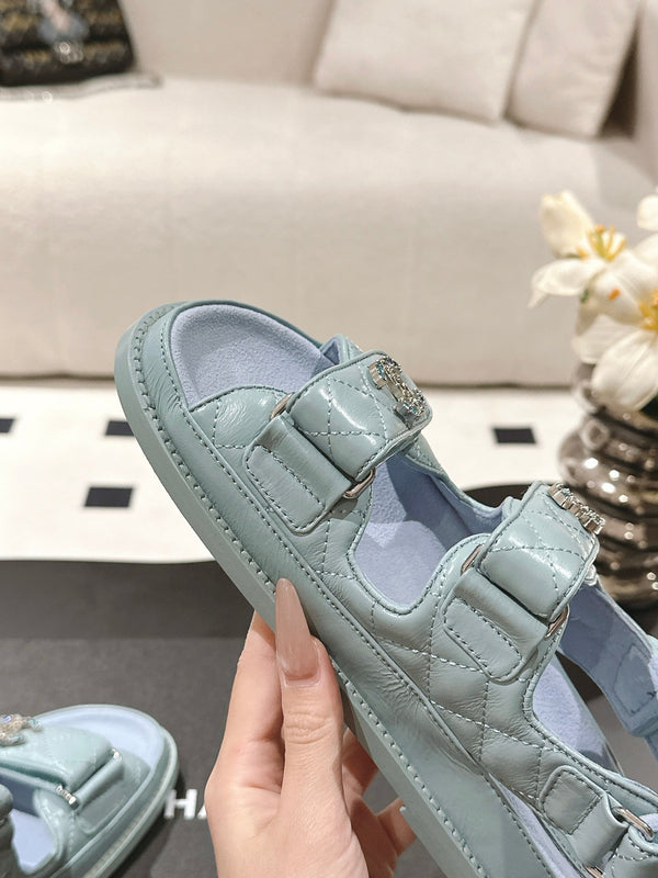 cc 25p dad sandal blue sky leather 237557