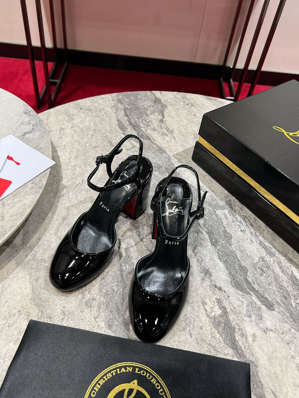 CL Jane Pump 55mm Patent Calf Leather Black