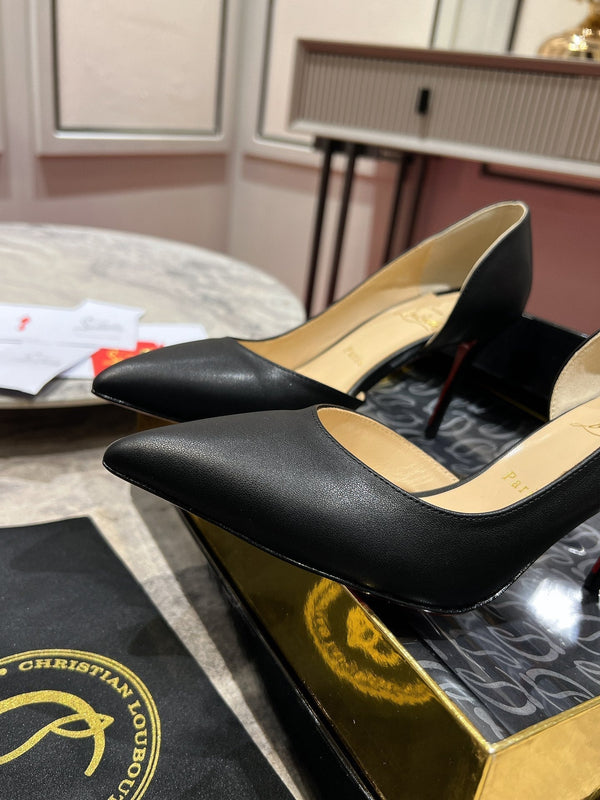 Cl Kate Pump Black Beige Calfskin