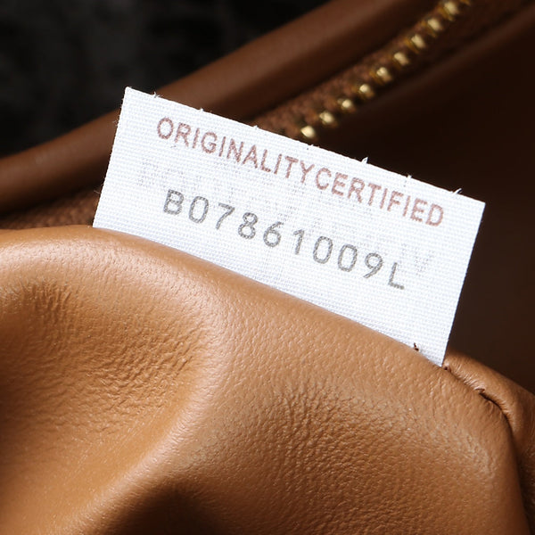 piccola jodie 48 in pelle di agnello marrone 