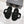 Chanel 25A Early Autumn Slippers Black Wool 393078