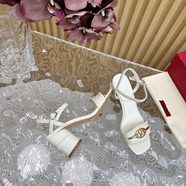 Slingback Sandal 70 The Bold Edition Vlogo Square Toe White